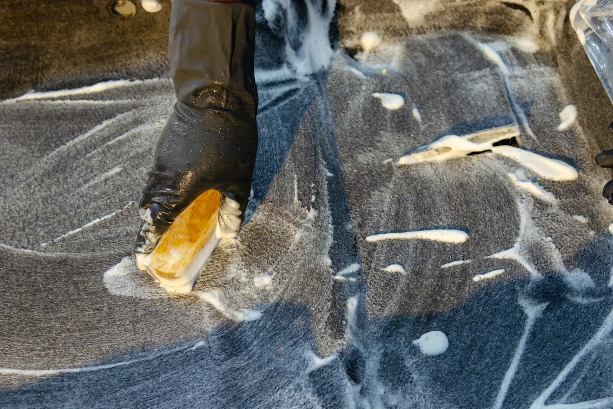 Carpet spot cleaning